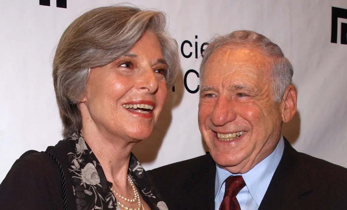 Florence Baum and Mel Brooks got married