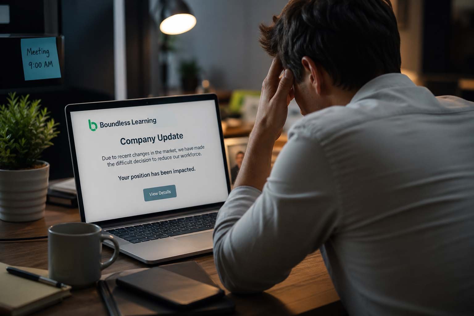 Boundless Learning Layoffs