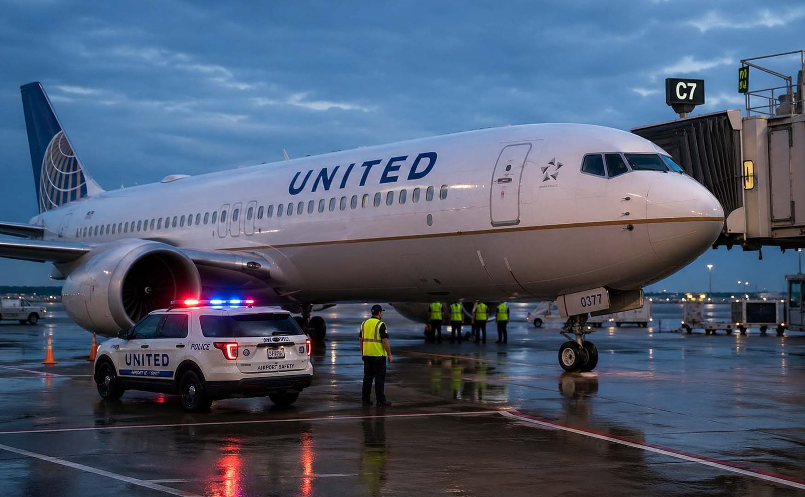 United Airlines Flight UA770 Emergency Diversion