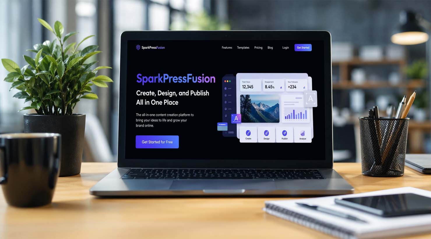 SparkPressFusion com