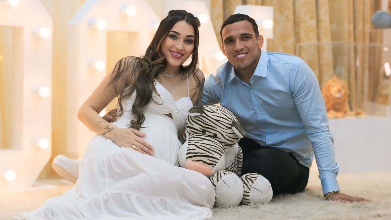 Talita Roberta Pereira and Charles Oliveira got married