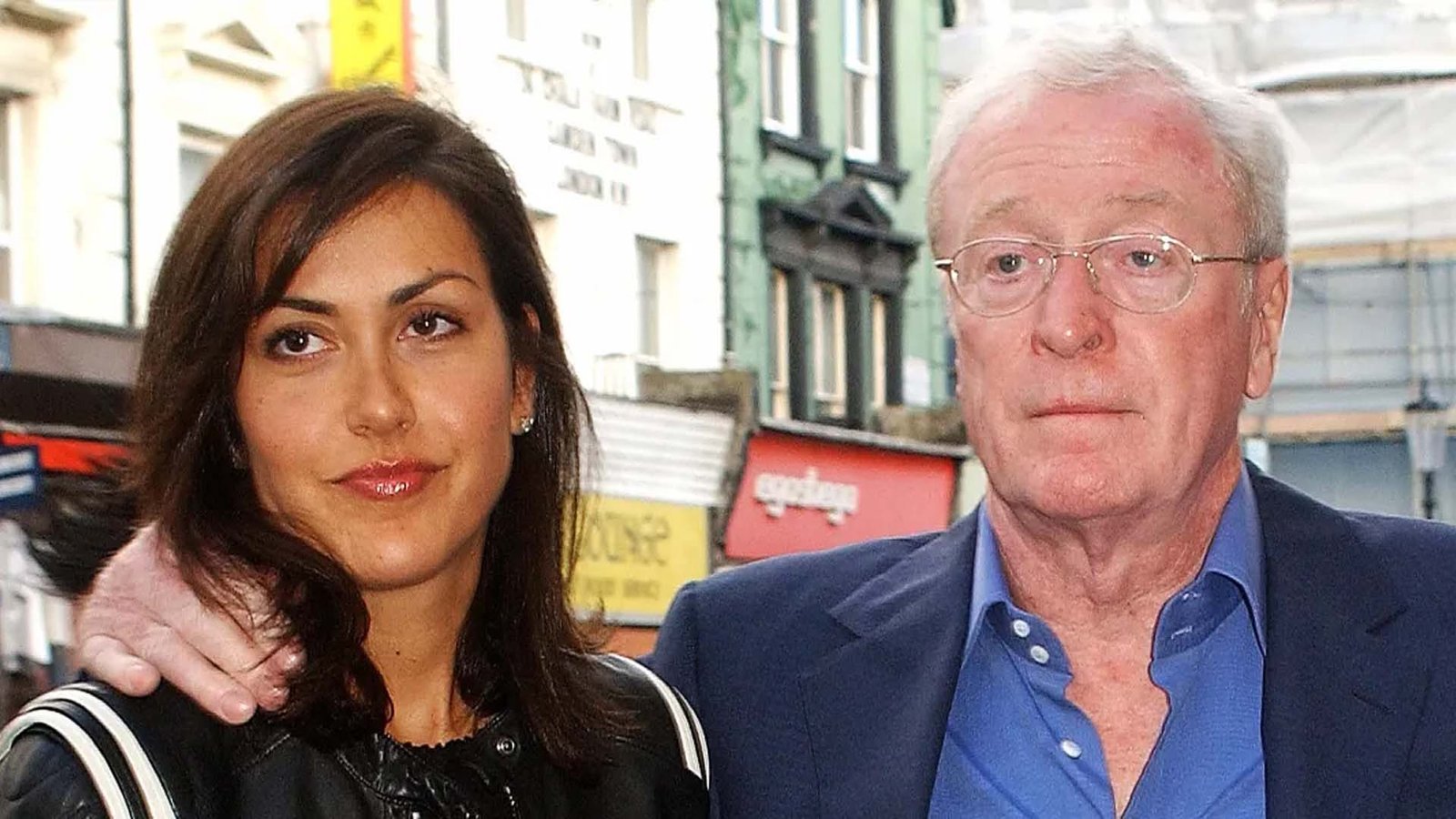 Natasha Caine and Her Father, Michael Caine