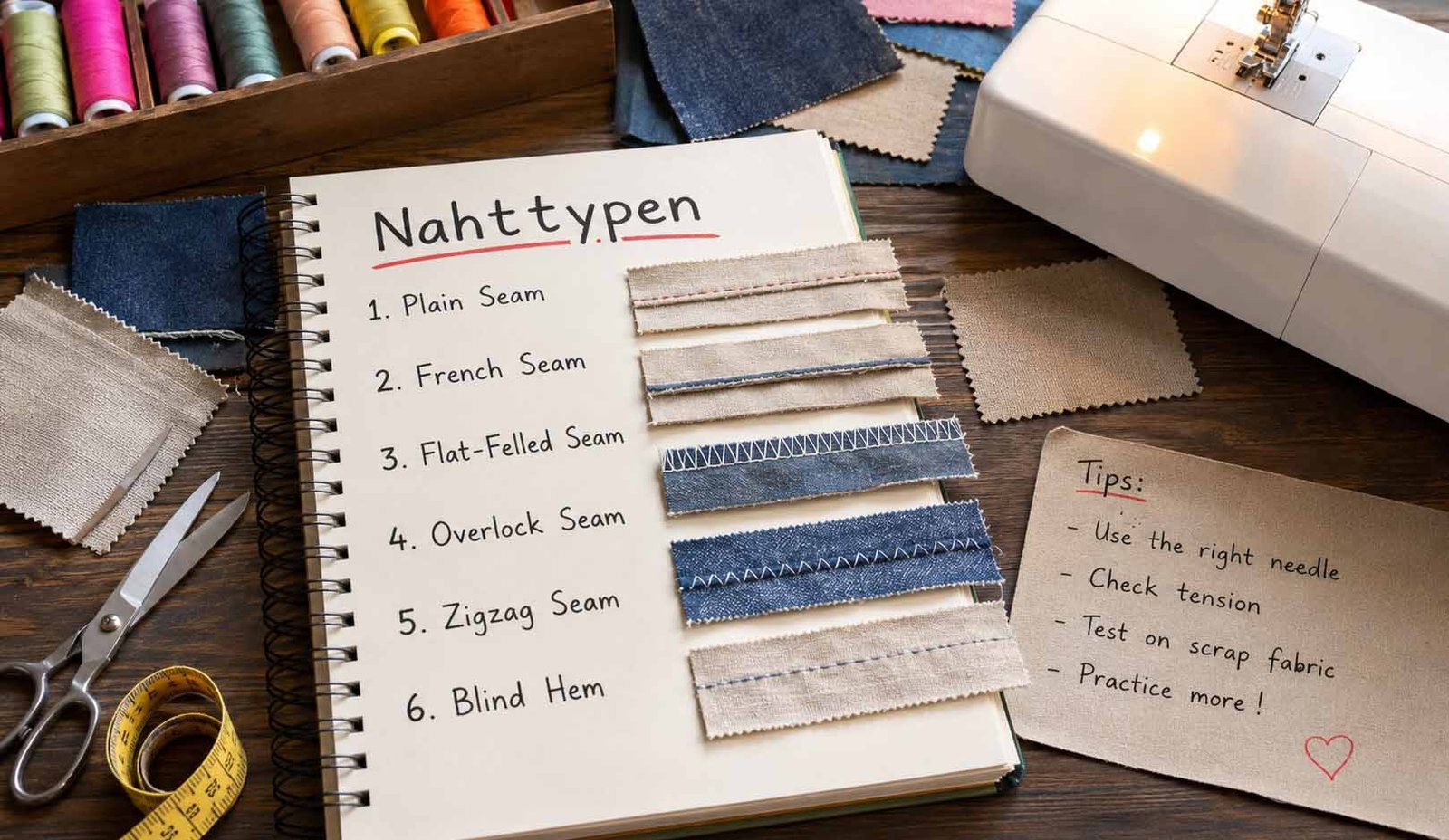 Nahttypen