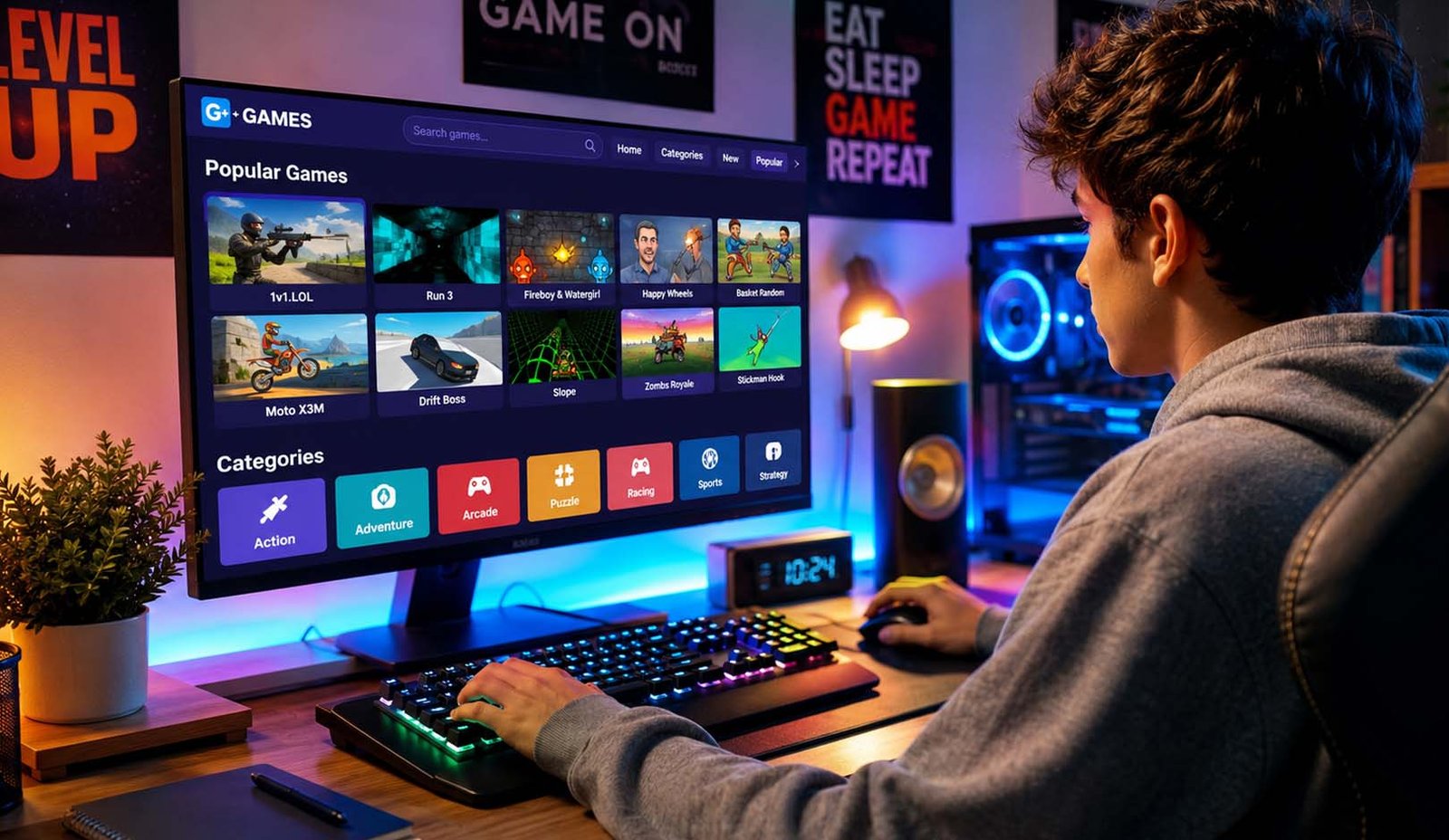 g plus games