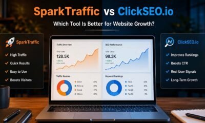 SparkTraffic vs ClickSEO.io
