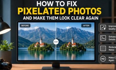 how to fix pixelated photos