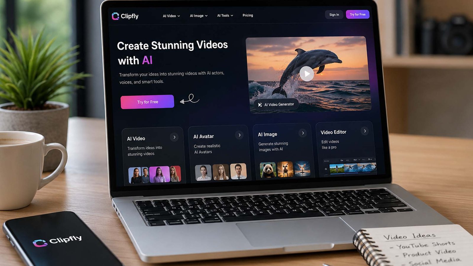 clipfly ai
