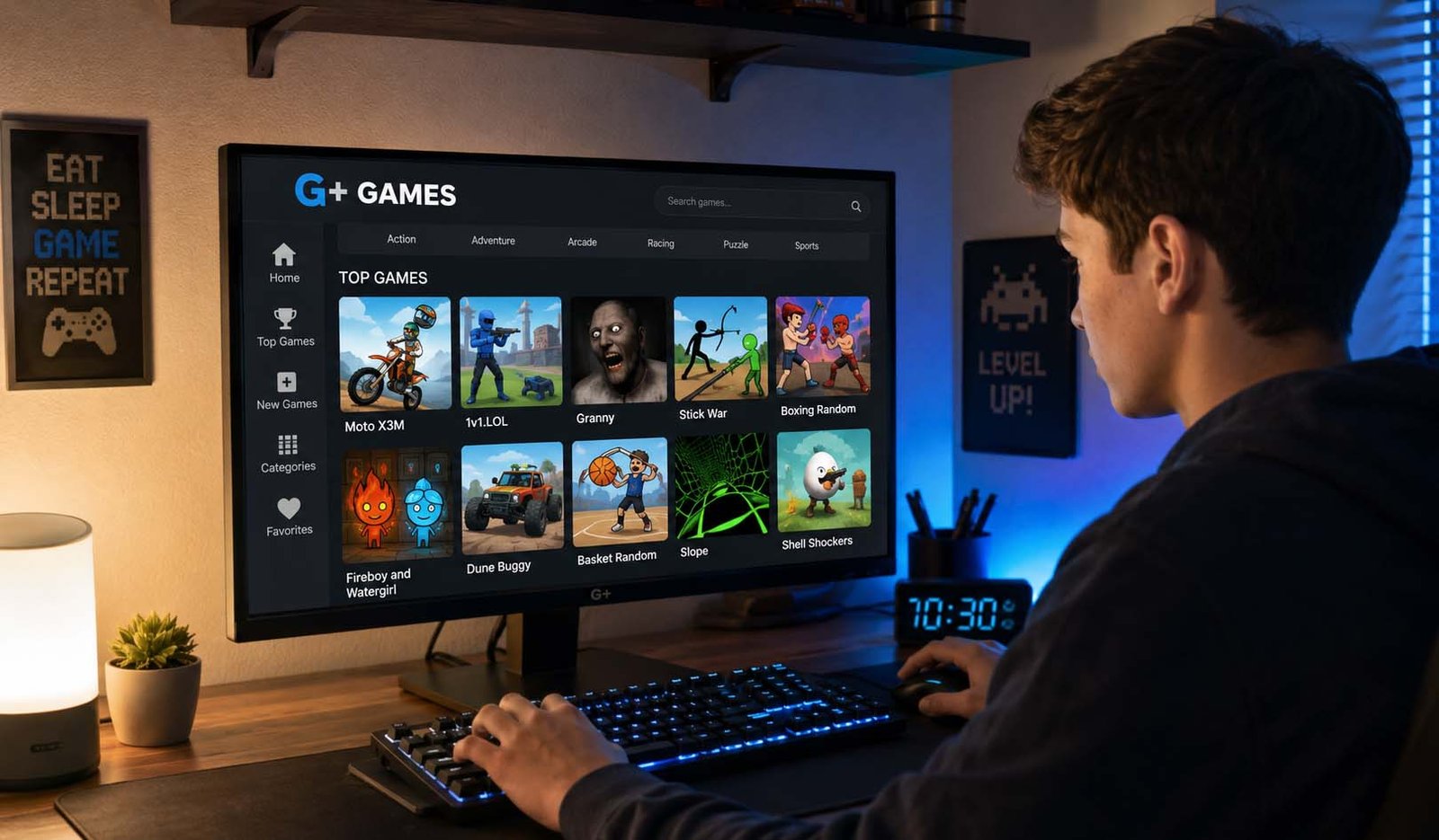 g+ games