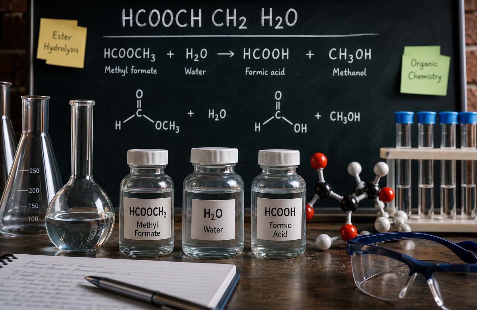 hcooch ch2 h2o